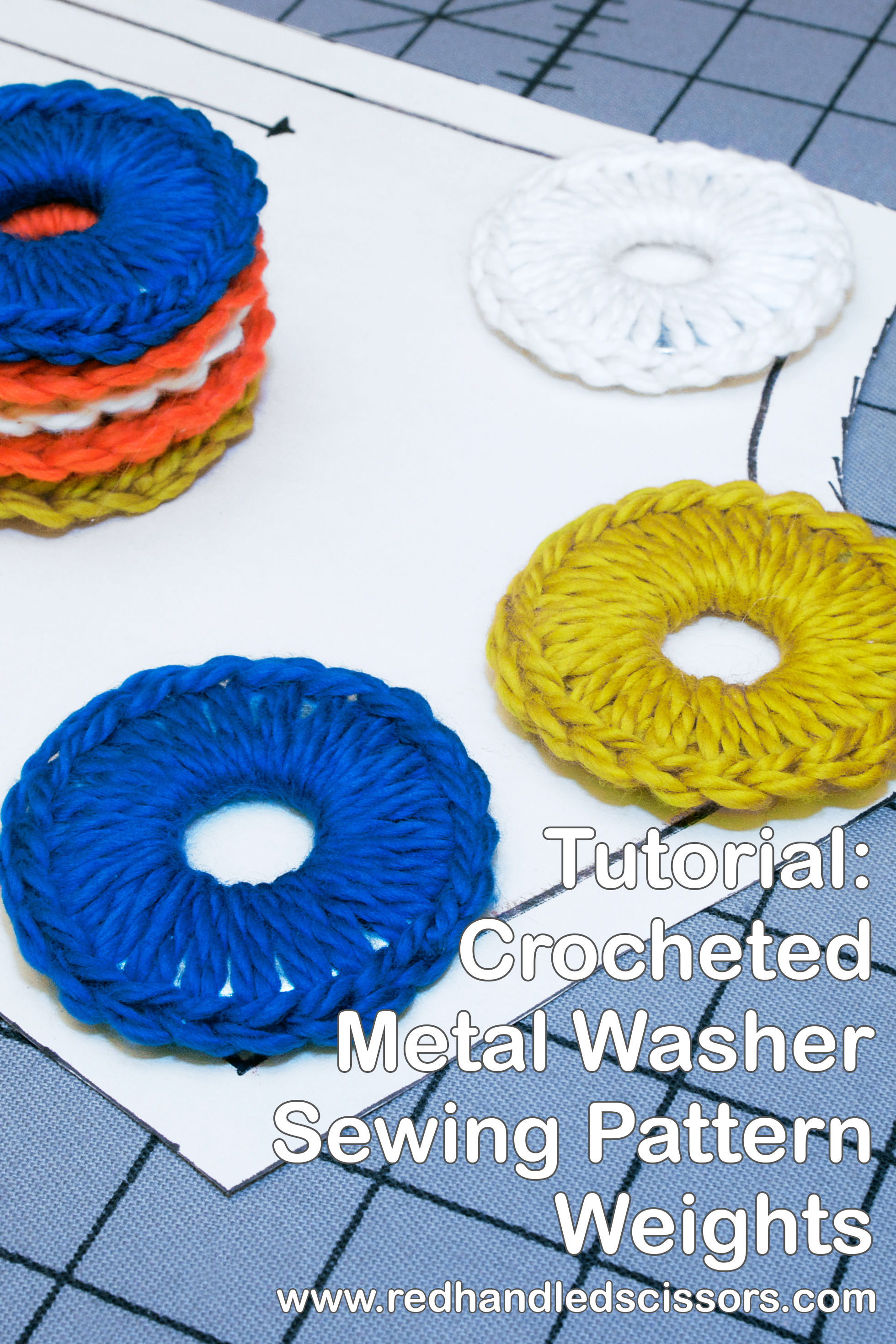 Video Tutorial: Crocheted Metal Washer Pattern Weights